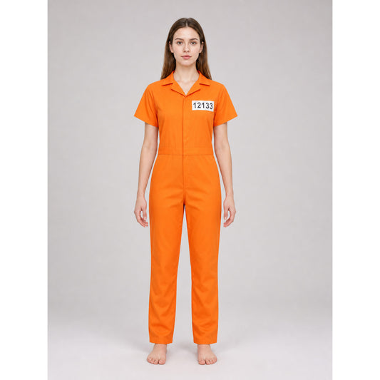 Orange Prison Jumpsuit for Carnival