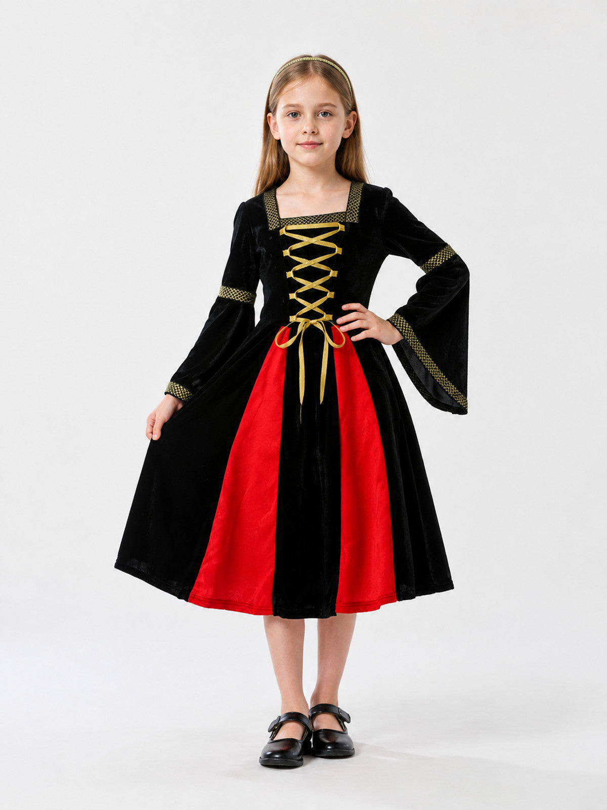 Medieval Court Dress for Stage Cosplay main product view