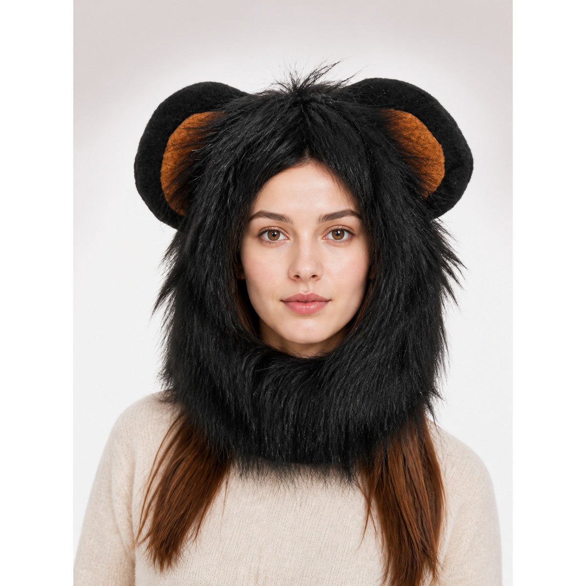 Black and Brown Halloween Carnival Pet Hat main product view