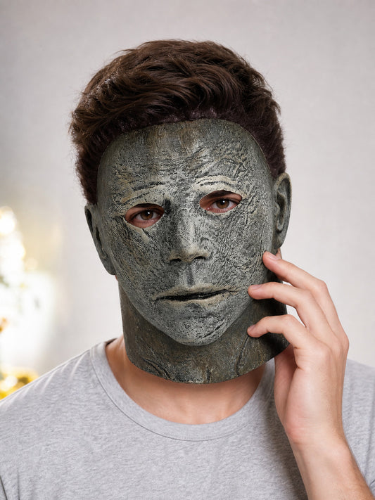 Black Miles Face Mask with Raised Features