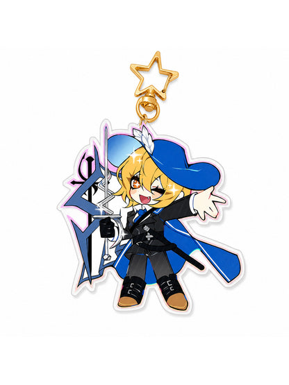 Limbus Company Women Key Ring Chain for Pants Kids Pendant Brelok Friend Gift