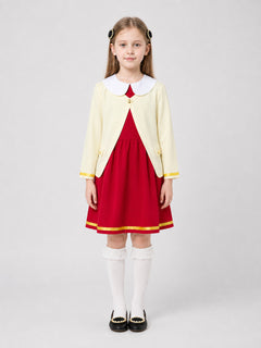 Anya Cosplay Costume from the Spy x Family Anime, Set