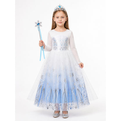 Halloween Snow Princess Costume