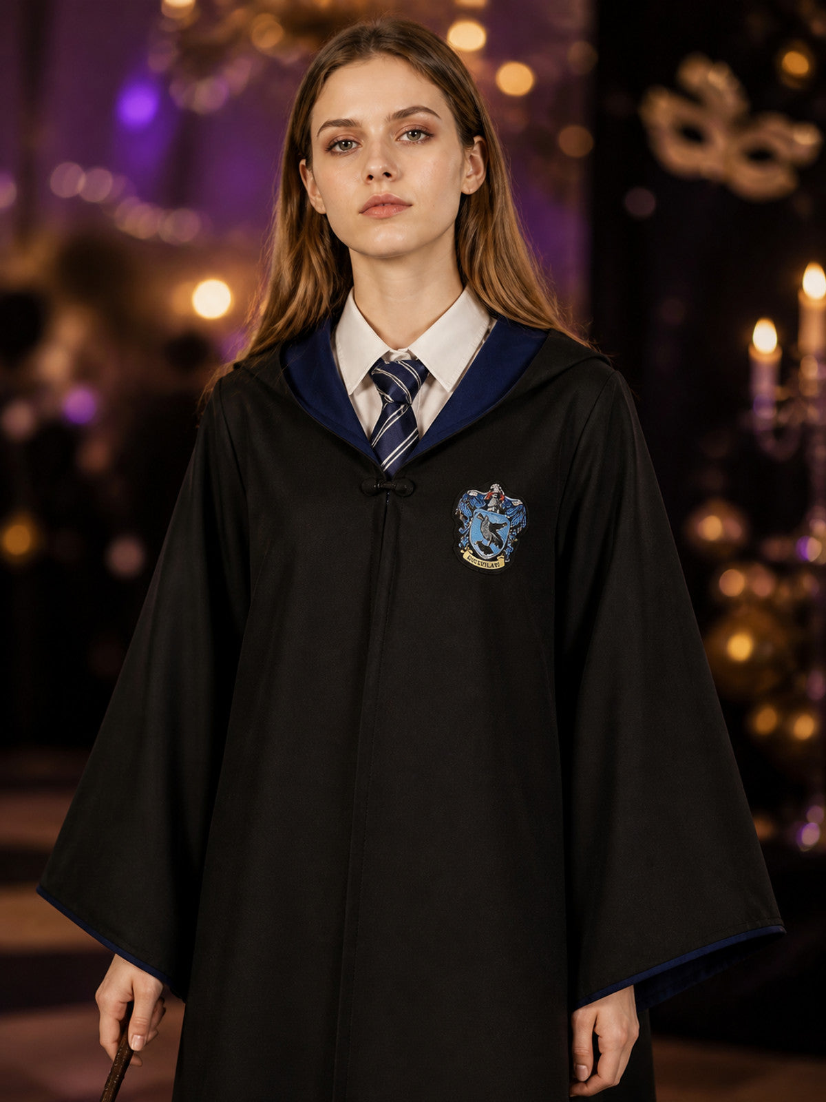 Blue Wizard School Robe for COS and Halloween
