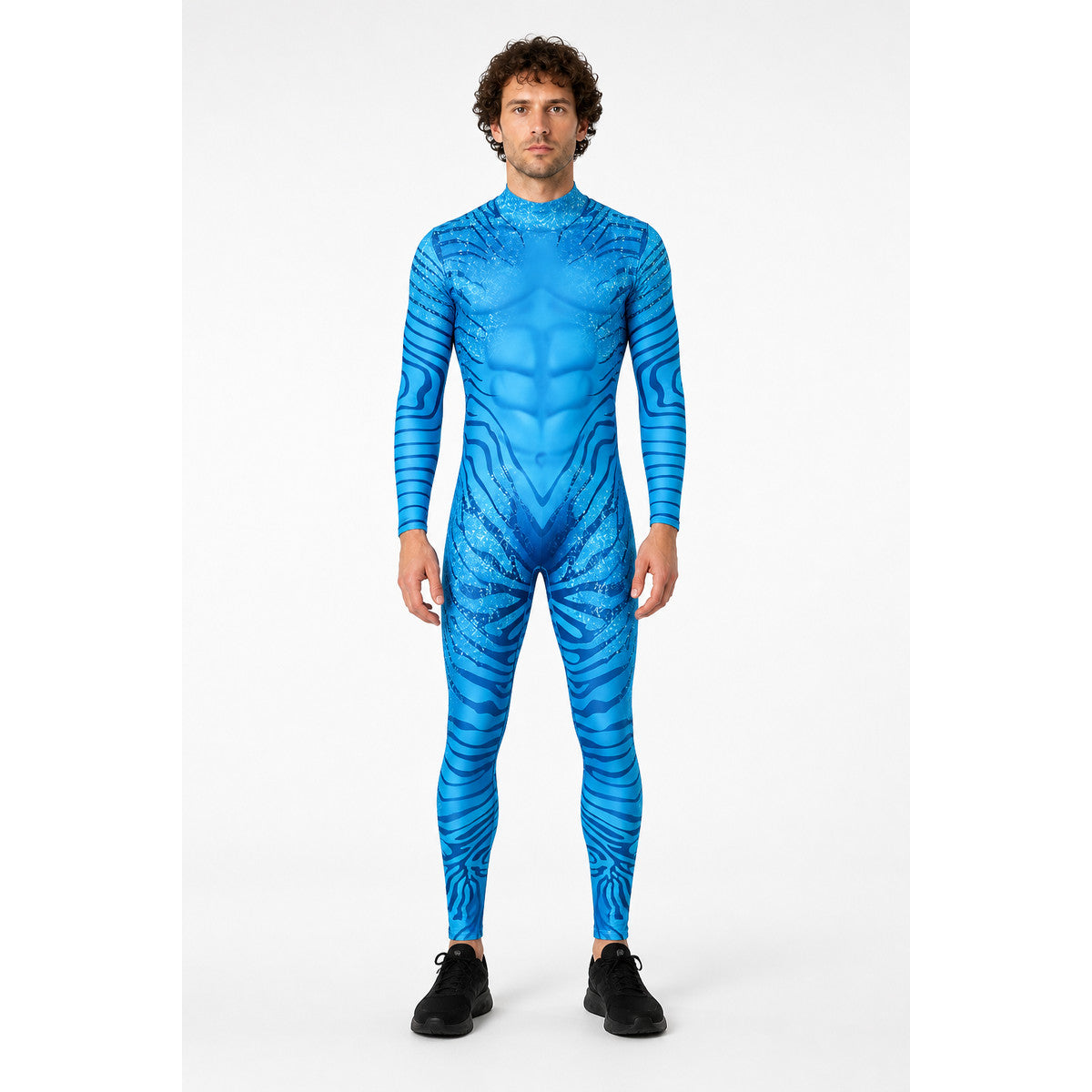 Blue Avatar Cosplay Jumpsuit main product view