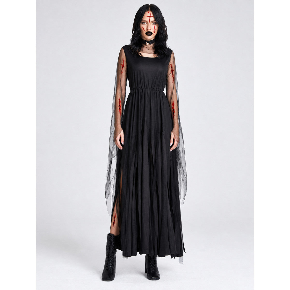 Vampire Costume — Gothic Long Dress