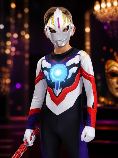 Ultraman Orb Light-Up Costume for Cosplay and Halloween on-model view