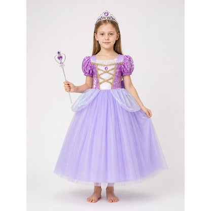 Purple Princess Costume for Halloween main product view