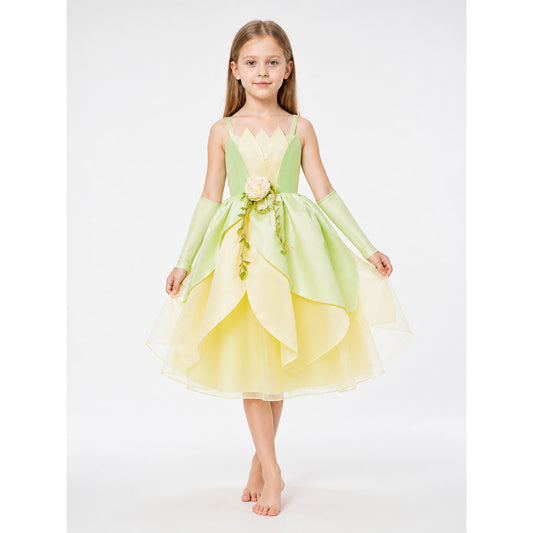 Light Green Princess Costume for Halloween main product view