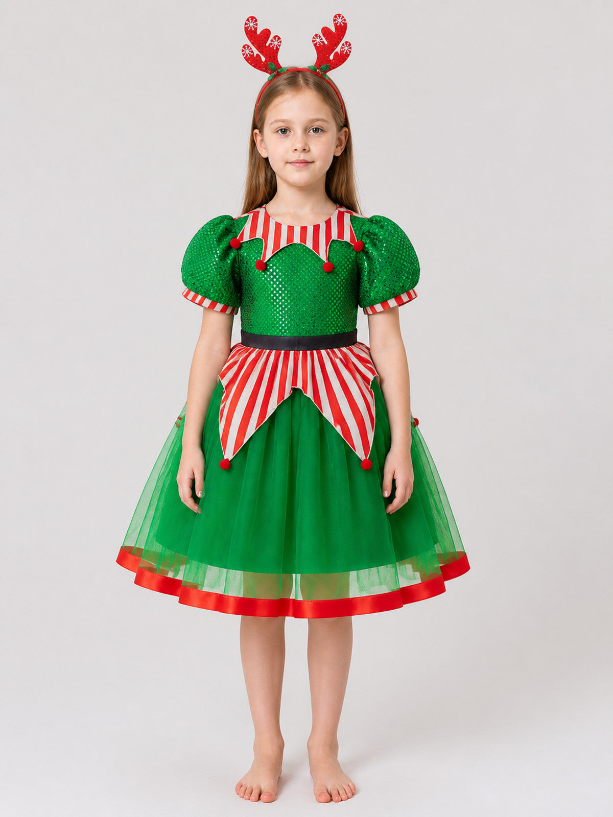 Sequin Carnival Dress for Performances