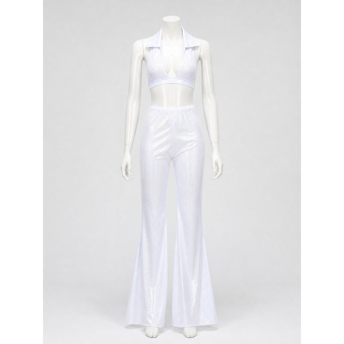 Disco-Style Cosplay Costume: Top and Pants