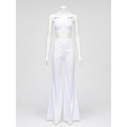 Disco-Style Cosplay Costume: Top and Pants