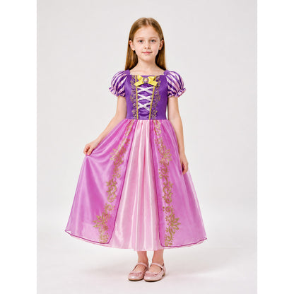 Purple and Pink Princess Carnival Costume for Cosplay main product view