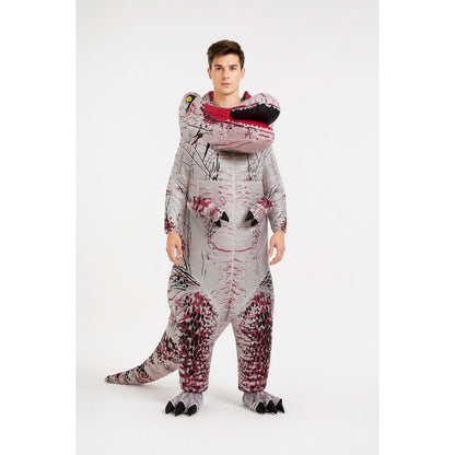 Dinosaur Costume with Open Mouth and Tail main product view