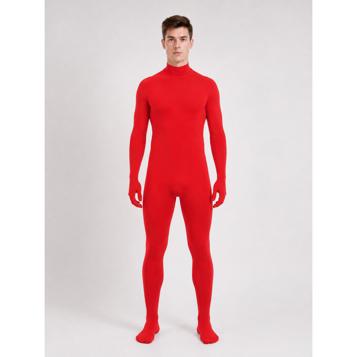 Red Morph Suit for Cosplay and Stage Performances