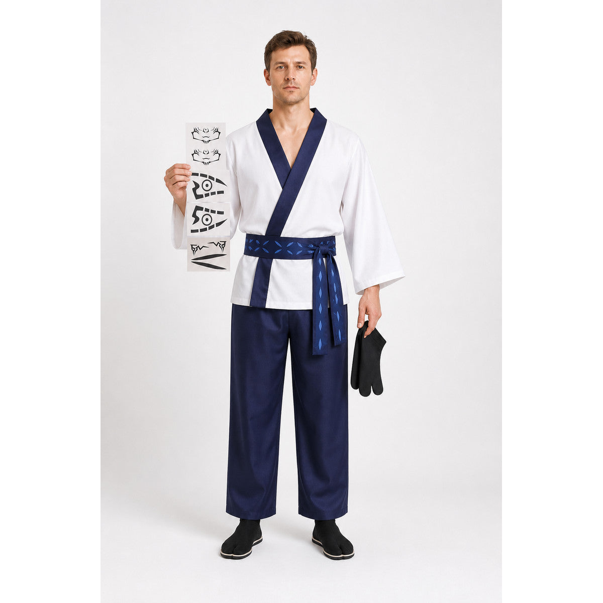 Sukuna Cosplay Costume from the Anime Jujutsu Kaisen main product view
