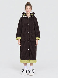 Toothless Long Hooded Robe with Ears