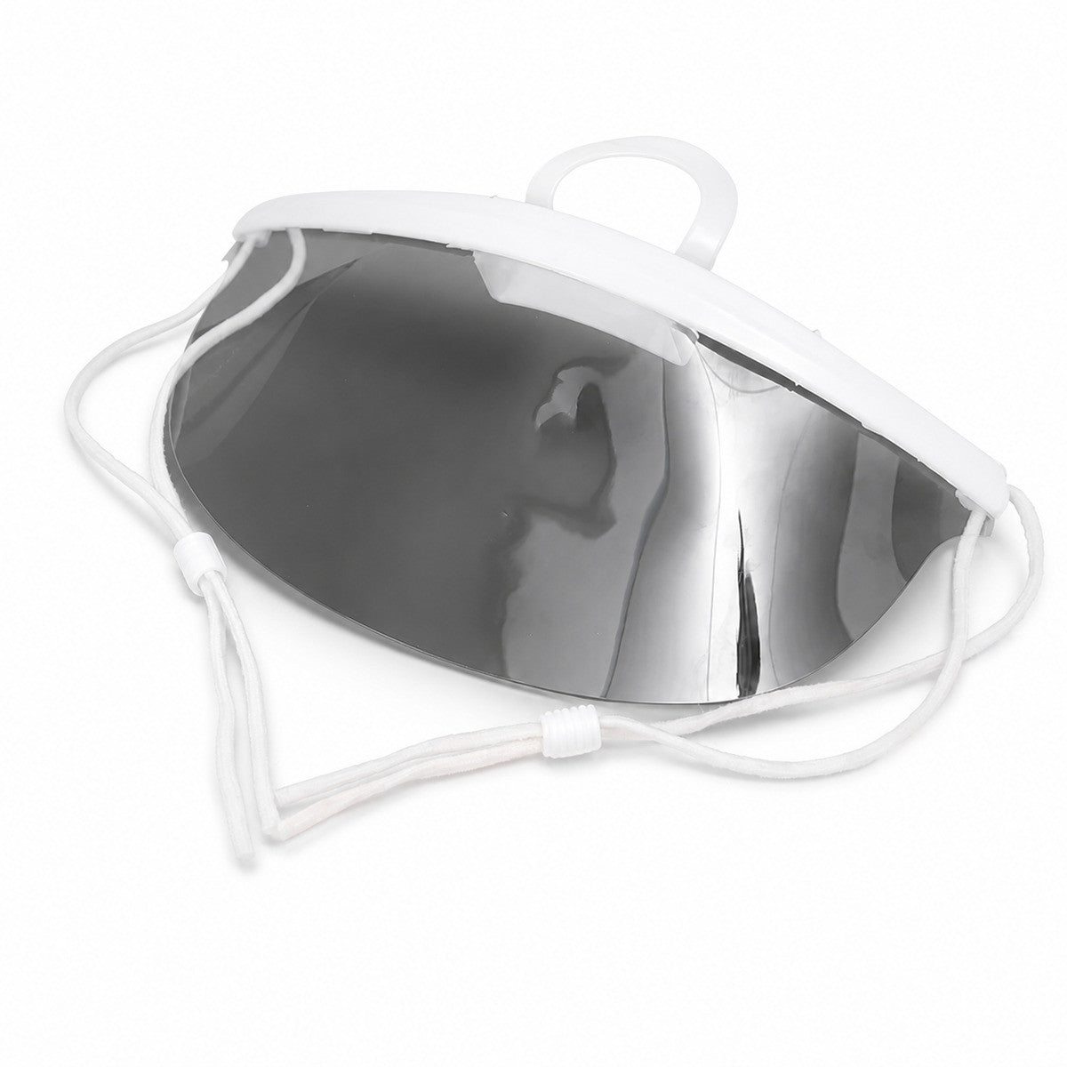 10/5/1x Plastic Clear Mask Shield Anti-Fog Reusable Restaurant Food Handlers Beauty Chef Waiter Protective Mask Open Face Guard