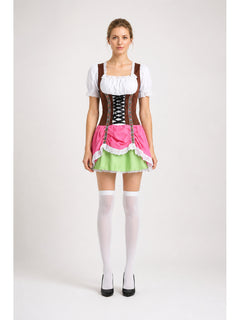 Bavarian-Style Costume with Corset