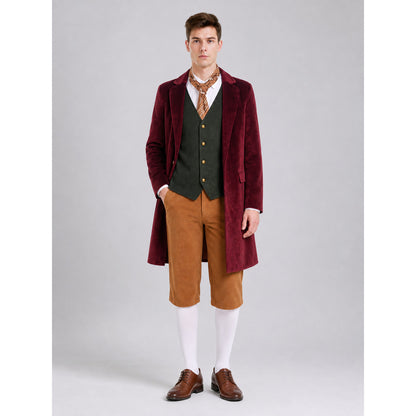 Bilbo Baggins Cosplay Costume, Five-Piece Set