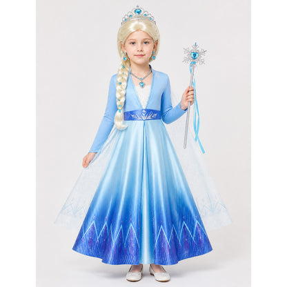 Snow Queen Carnival Costume for Halloween main product view