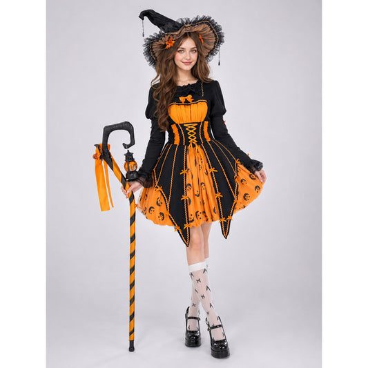Halloween Gothic Lolita Witch Dress