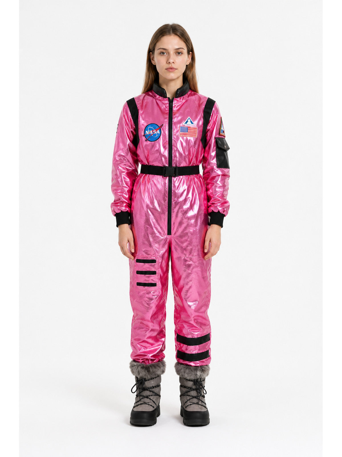 Astronaut Jumpsuit with Patches for Costumes main product view