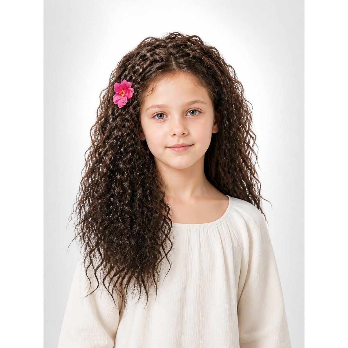 Dark Brown Carnival Wig for Halloween and Cosplay main product view