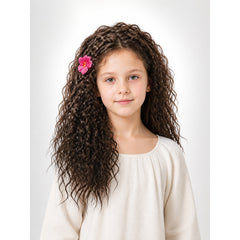 Moana Dark Brown Carnival Wig for Halloween and Cosplay