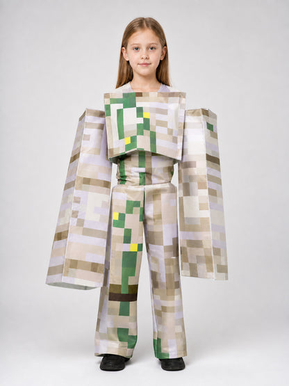 Minecraft-Style Character Costume