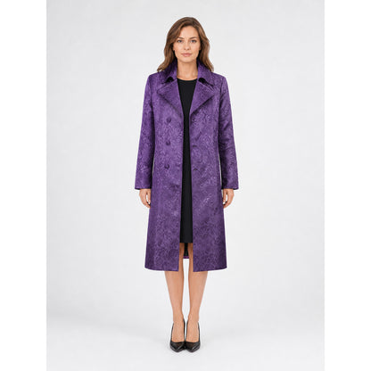 Joker Costume: Long Purple Coat