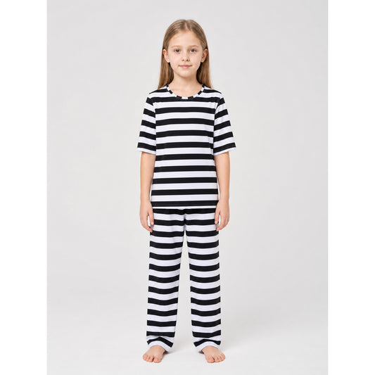 Striped costume with a headband for themed looks