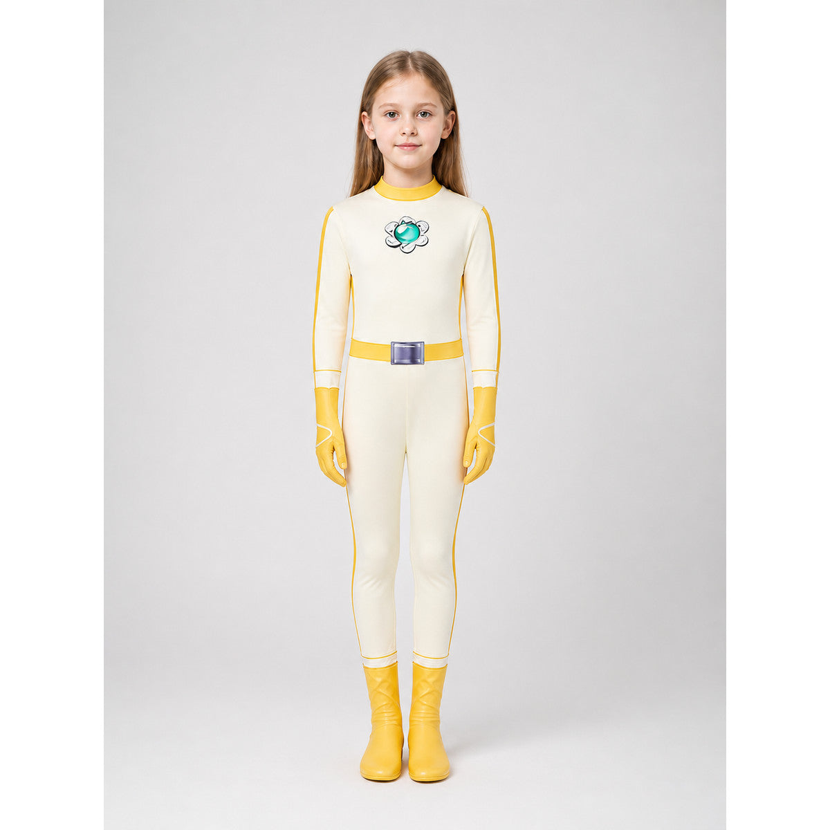 Super Mario Cosplay Jumpsuit with Emblem