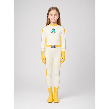Super Mario Cosplay Jumpsuit with Emblem