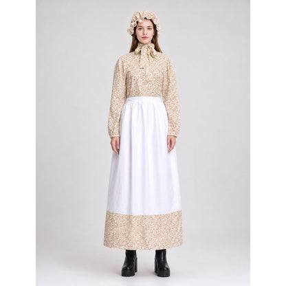 Grandmother She-Wolf Carnival Dress with Apron on-model view