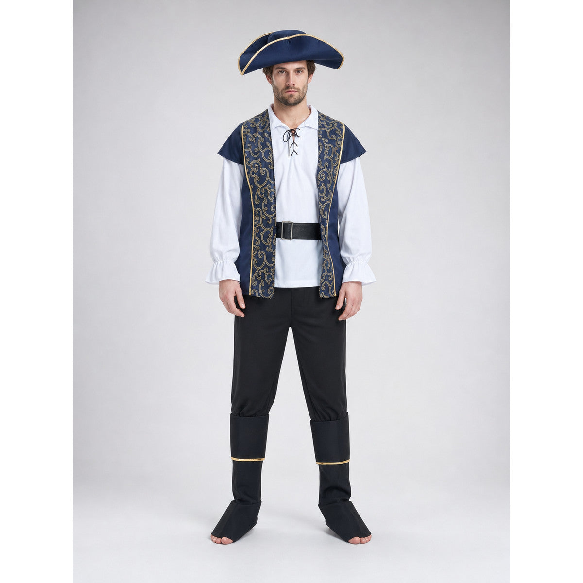 Pirate Costume with Hat and Accessories