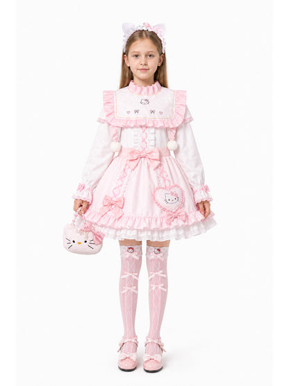 Cosplay Costume with Dress and Accessories in Lolita Style main product view