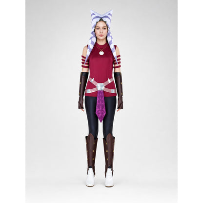 Ahsoka Cosplay Costume, Star Wars, Set