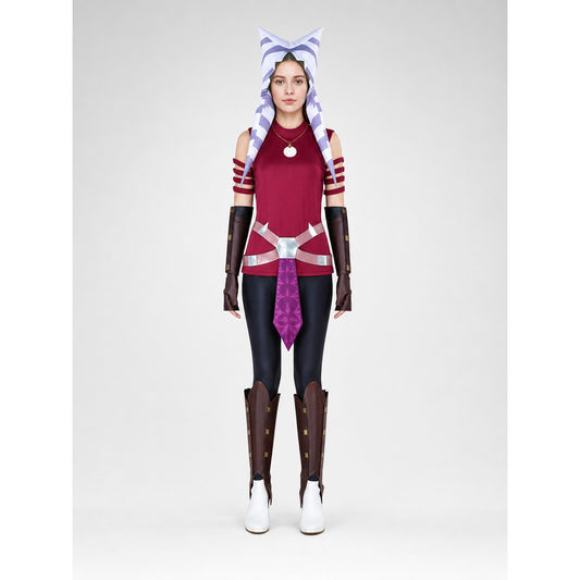 Ahsoka Cosplay Costume, Star Wars, Set