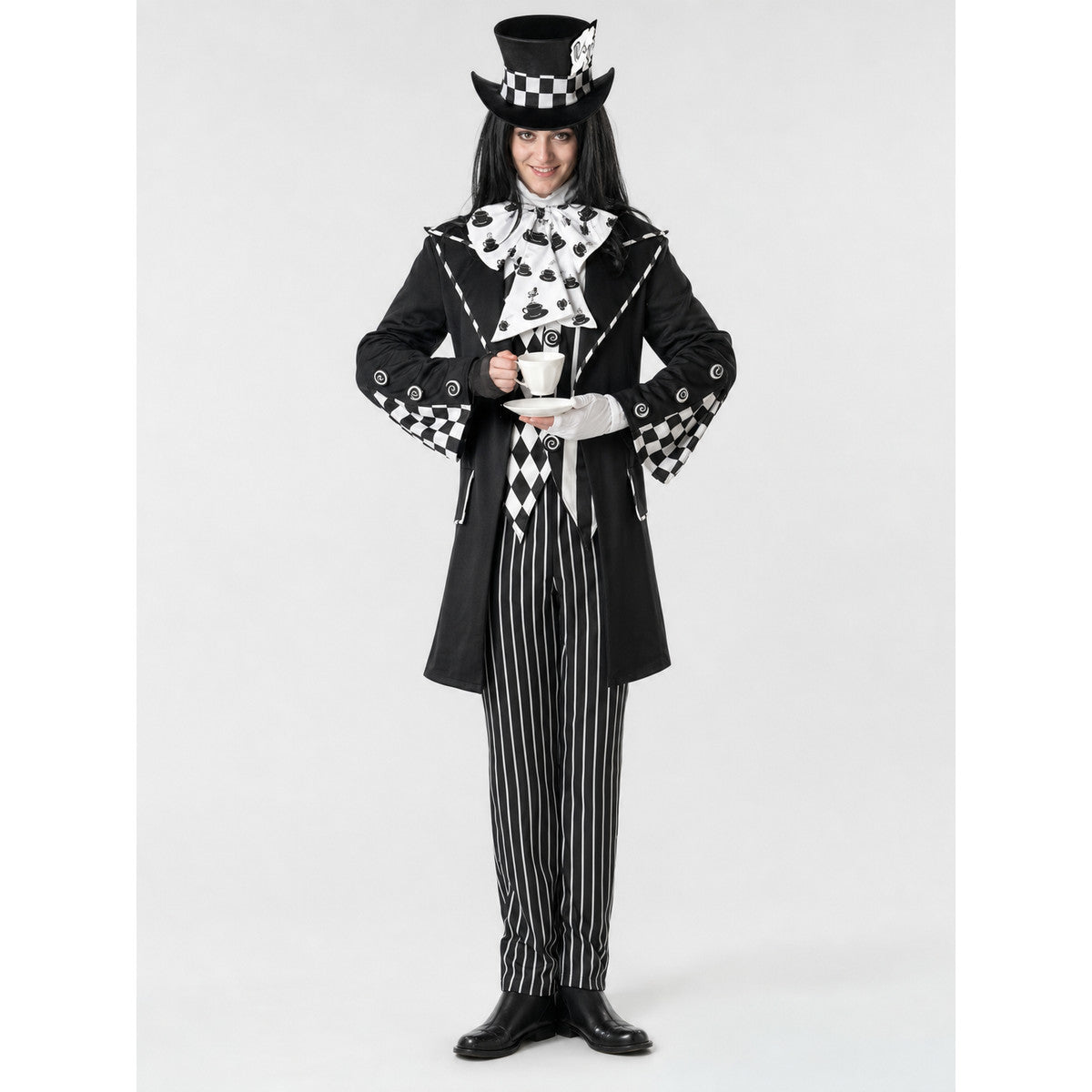 Magician Costume with Top Hat on-model view