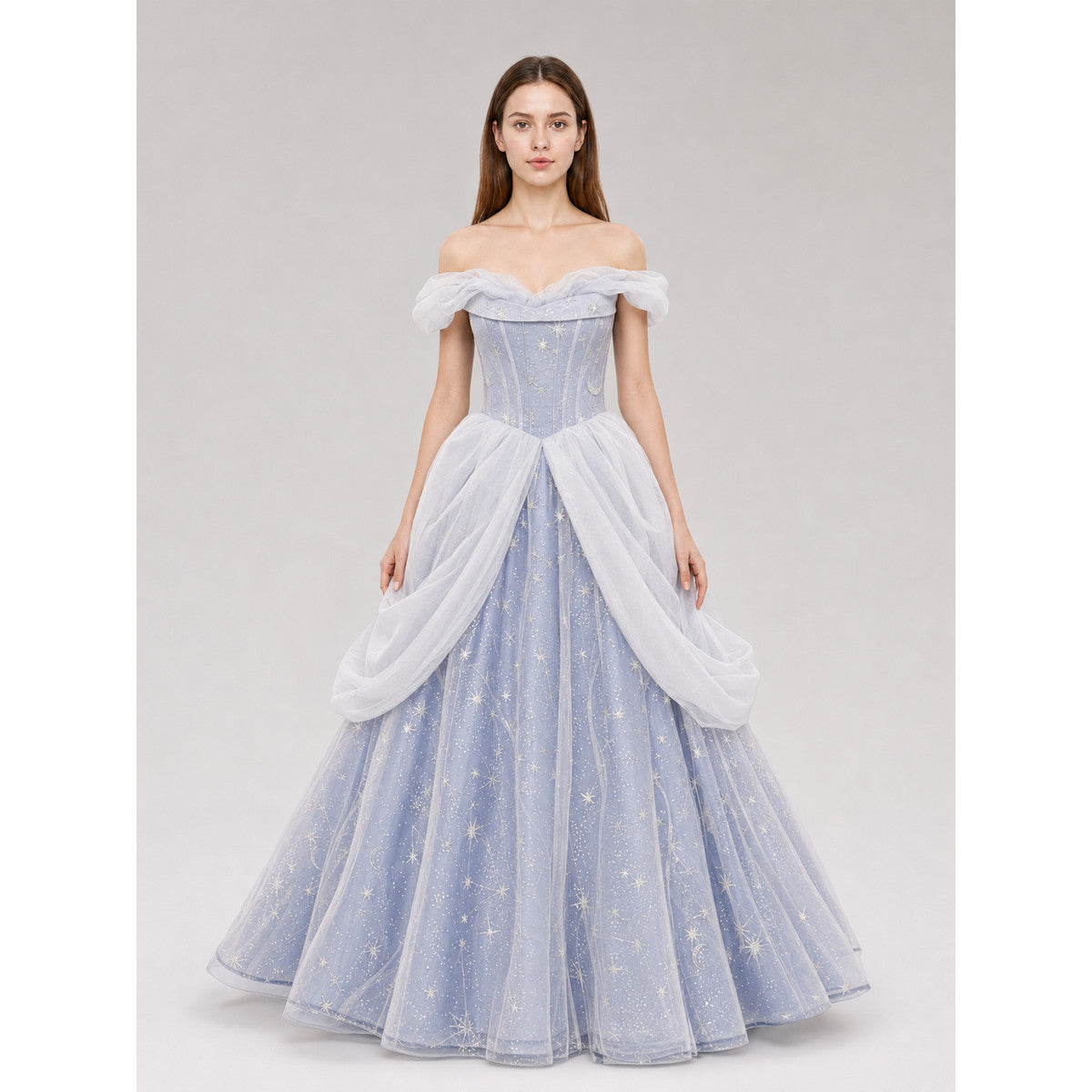 Princess Dress for Balls and Stage Performances front view