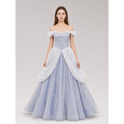 Princess Dress for Balls and Stage Performances front view