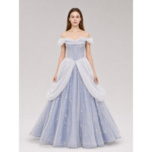 Princess Dress for Balls and Stage Performances front view