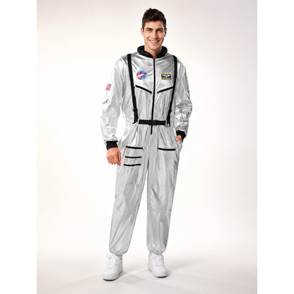Silver Astronaut Costume Set main product view