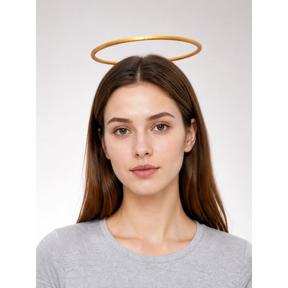 Orange-Gold Carnival Halo Headband for Halloween and Cosplay main product view