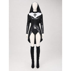 Ritual Robe with Hood, Cross, and Collar