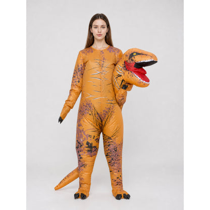 Inflatable Tyrannosaurus Rex Costume for Parties and Cosplay front view
