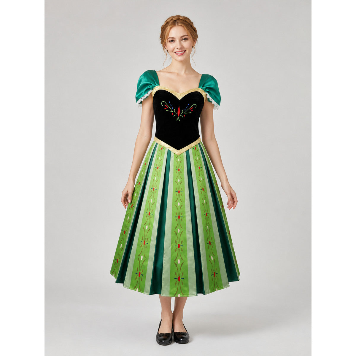 Anna from Frozen Cosplay Dress for Carnival