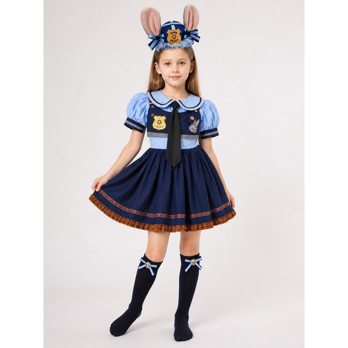 Halloween Police Bunny Costume