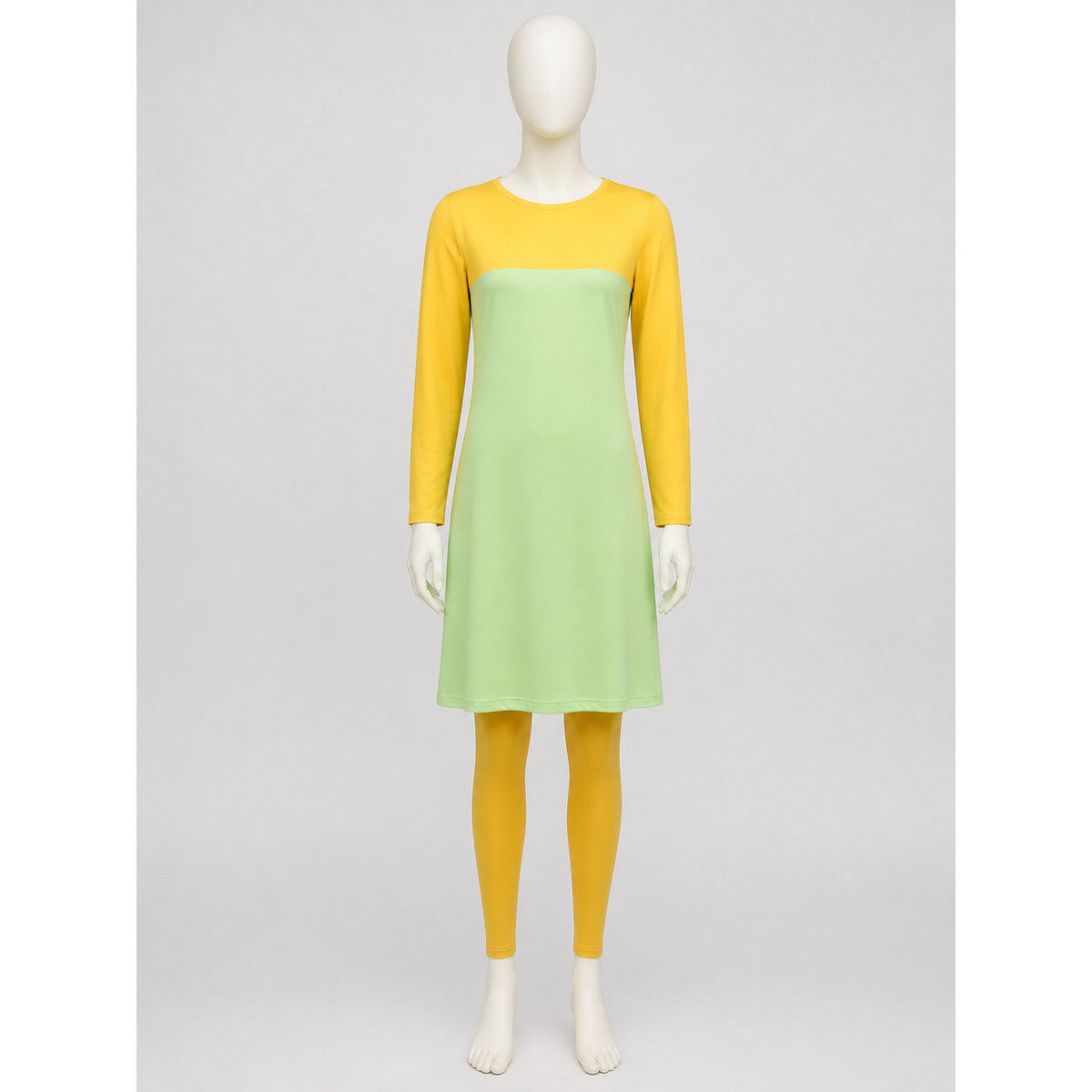 Maggie Simpson Family Cosplay Jumpsuit, Yellow-Green on-model view